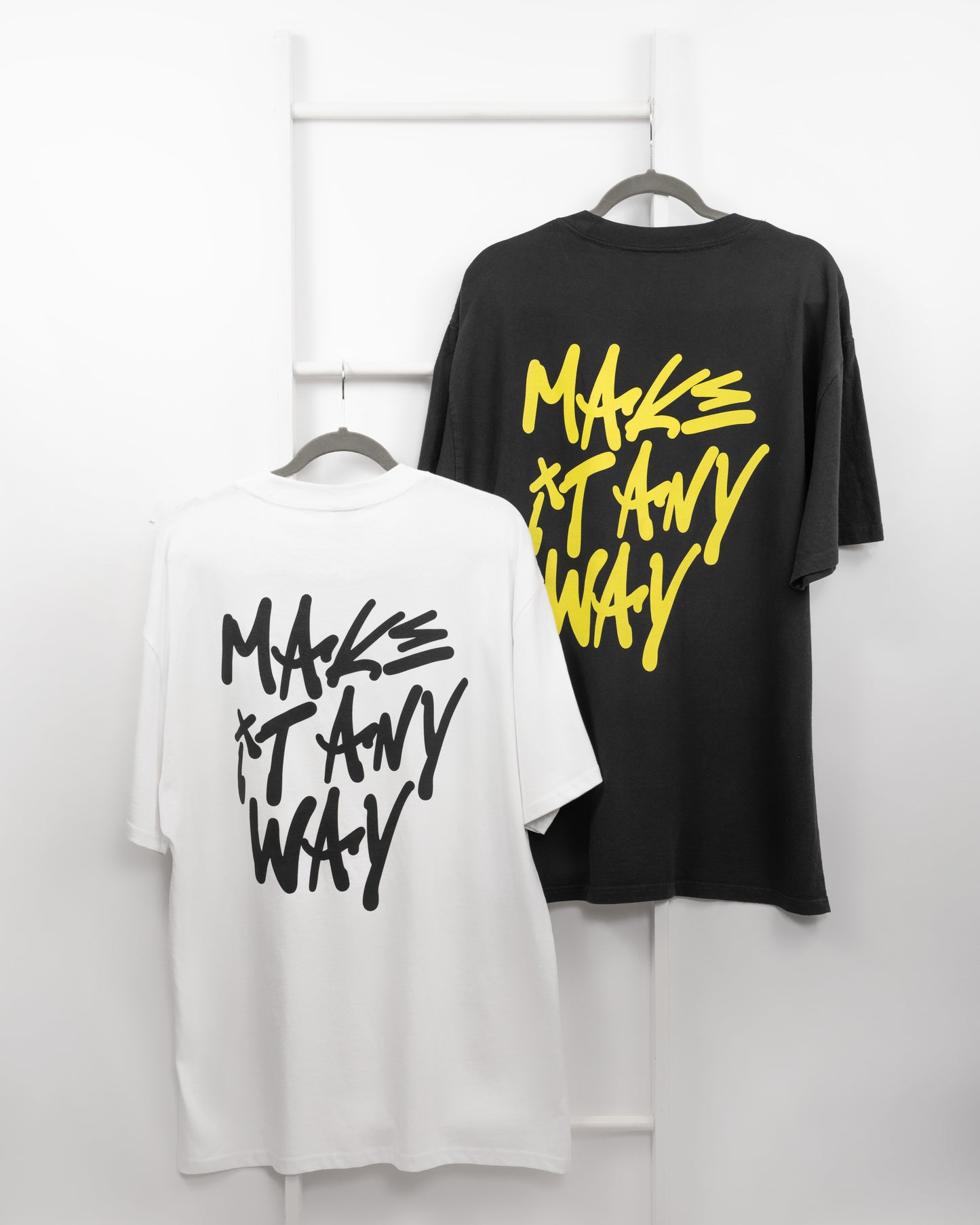 Make It Any Way AW25 T-Shirt (White / Black)