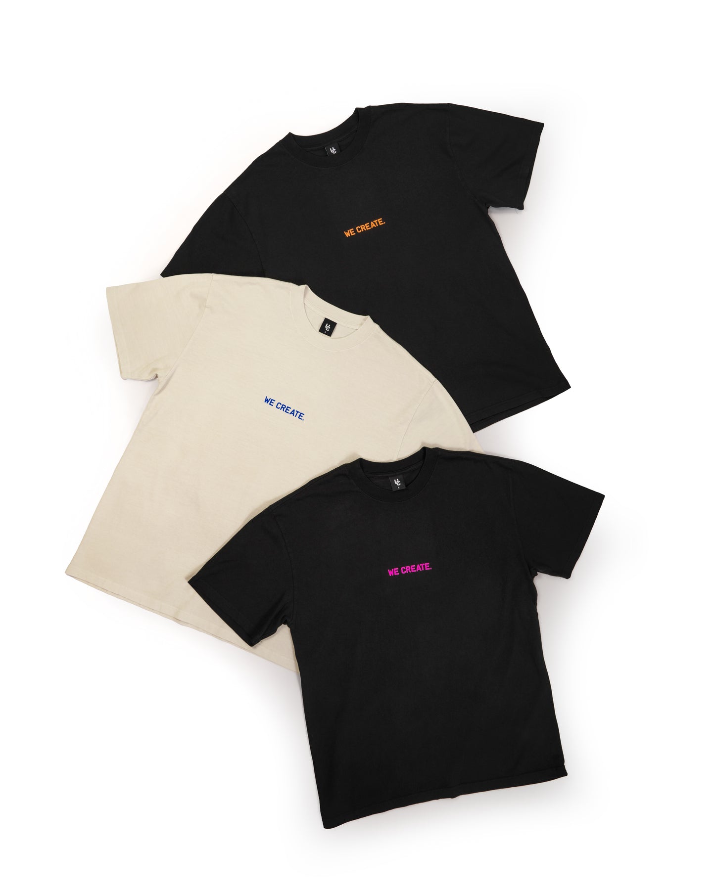 We Create 3D UC AW25 T-Shirt (Black / Pink)