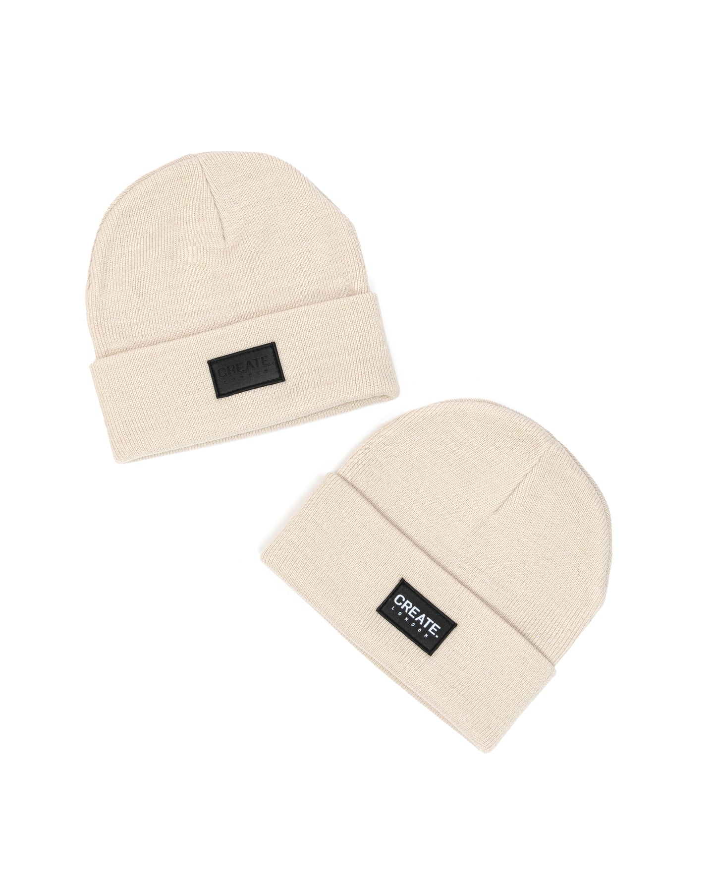 Create. London Cuff Beanie - Bone