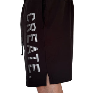 CREATE. Active Shorts (Black / White)