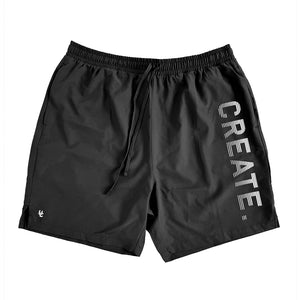 CREATE. Active Shorts (Black / White)