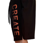 CREATE. Active Shorts (Black / Orange)