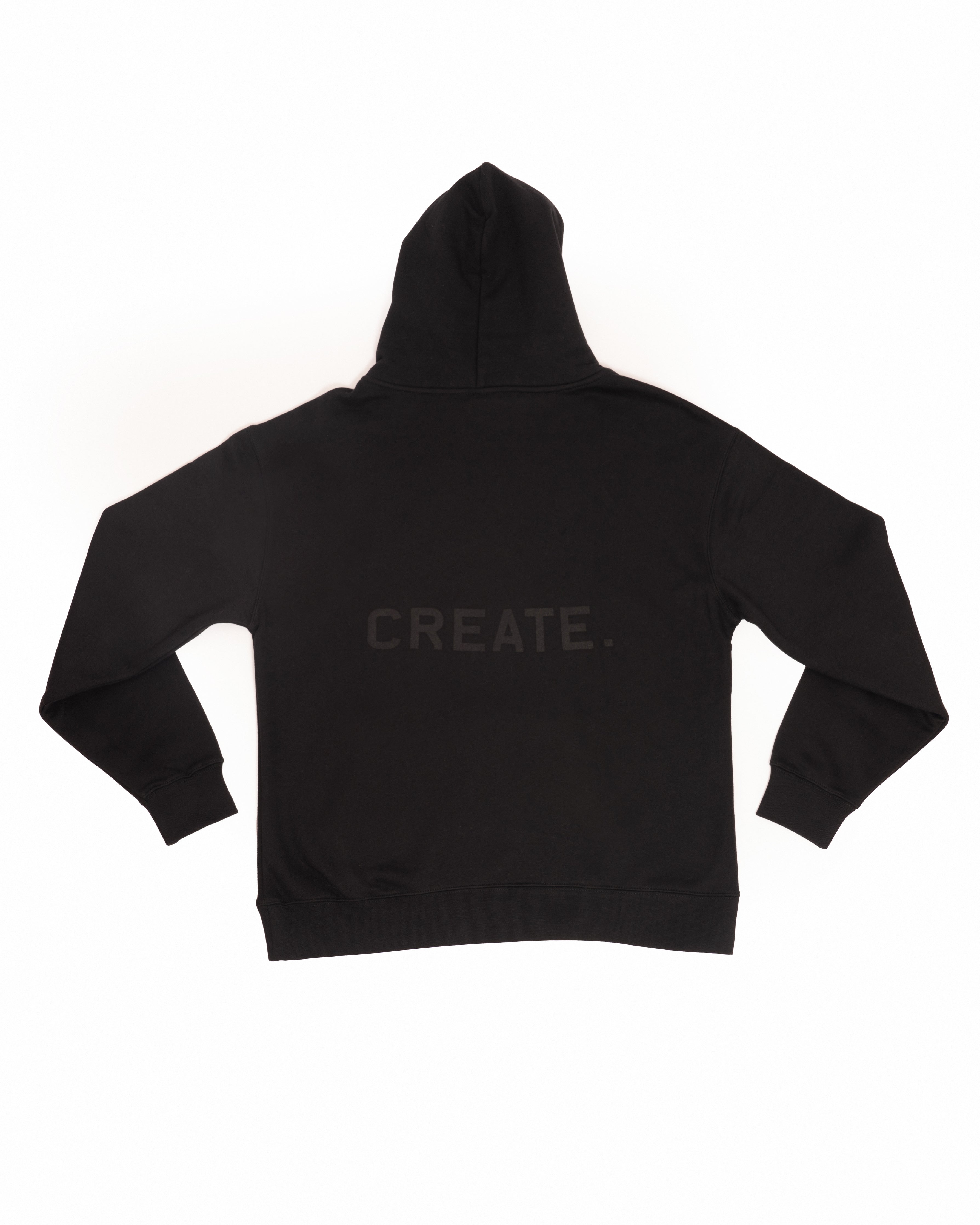 CREATE. Studio Hood - Black on Black
