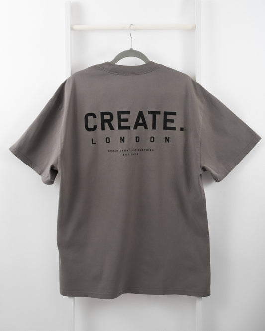 Heritage 25 T-Shirt (Faded Grey / Black)