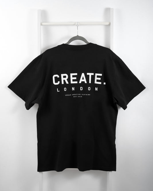 Heritage 25 T-Shirt (Black / White)