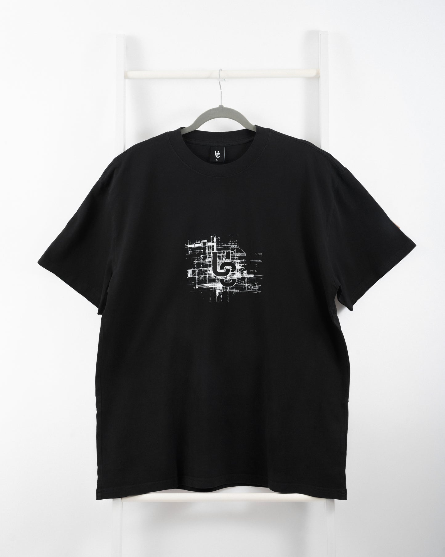 Blueprint T-Shirt (Black / White)