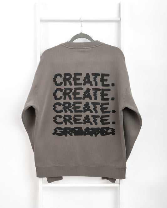 Glitch Sweatshirt (Faded Grey)