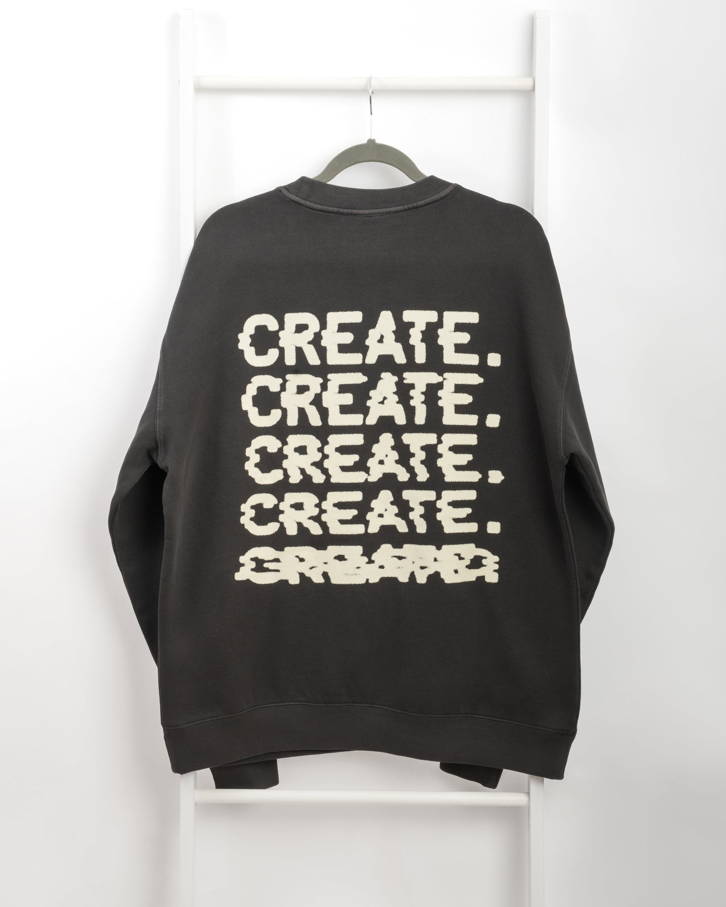 Glitch Sweatshirt (Faded Black)