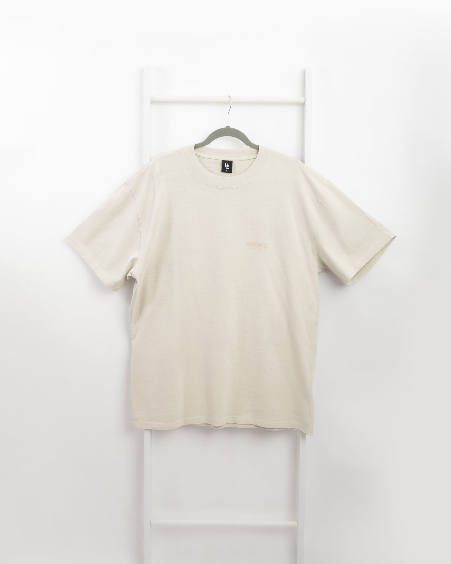 Glitch T Shirt (Faded Bone)