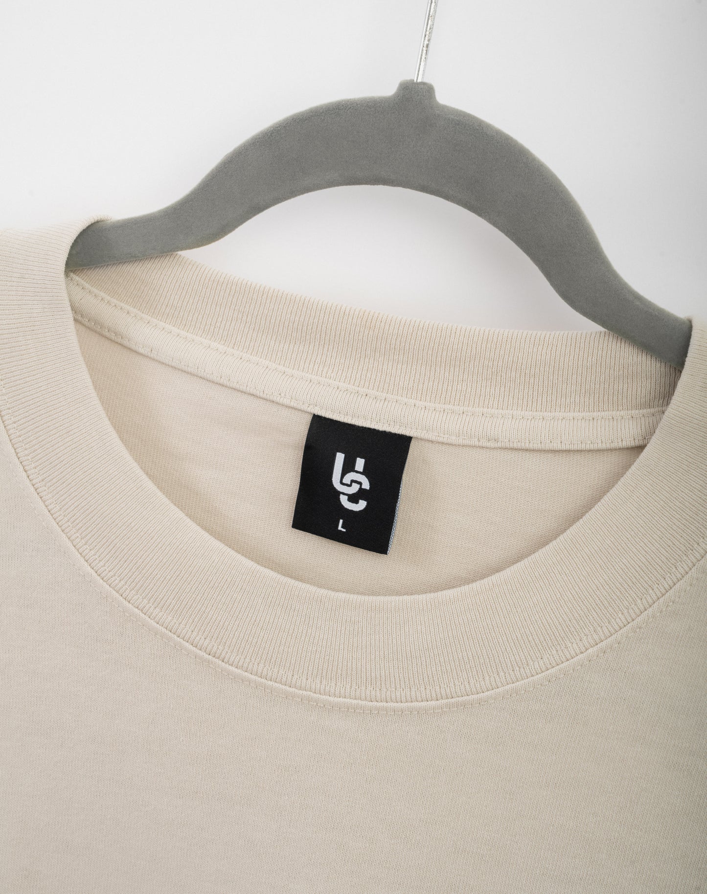 Glitch T Shirt (Faded Bone)