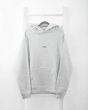 CREATE. London Heritage Hood (Heather Grey / Royal Blue)