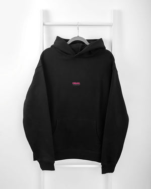 CREATE. London Heritage Hood (Black / Pink)