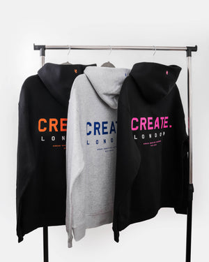 CREATE. London Heritage Hood (Black / Pink)