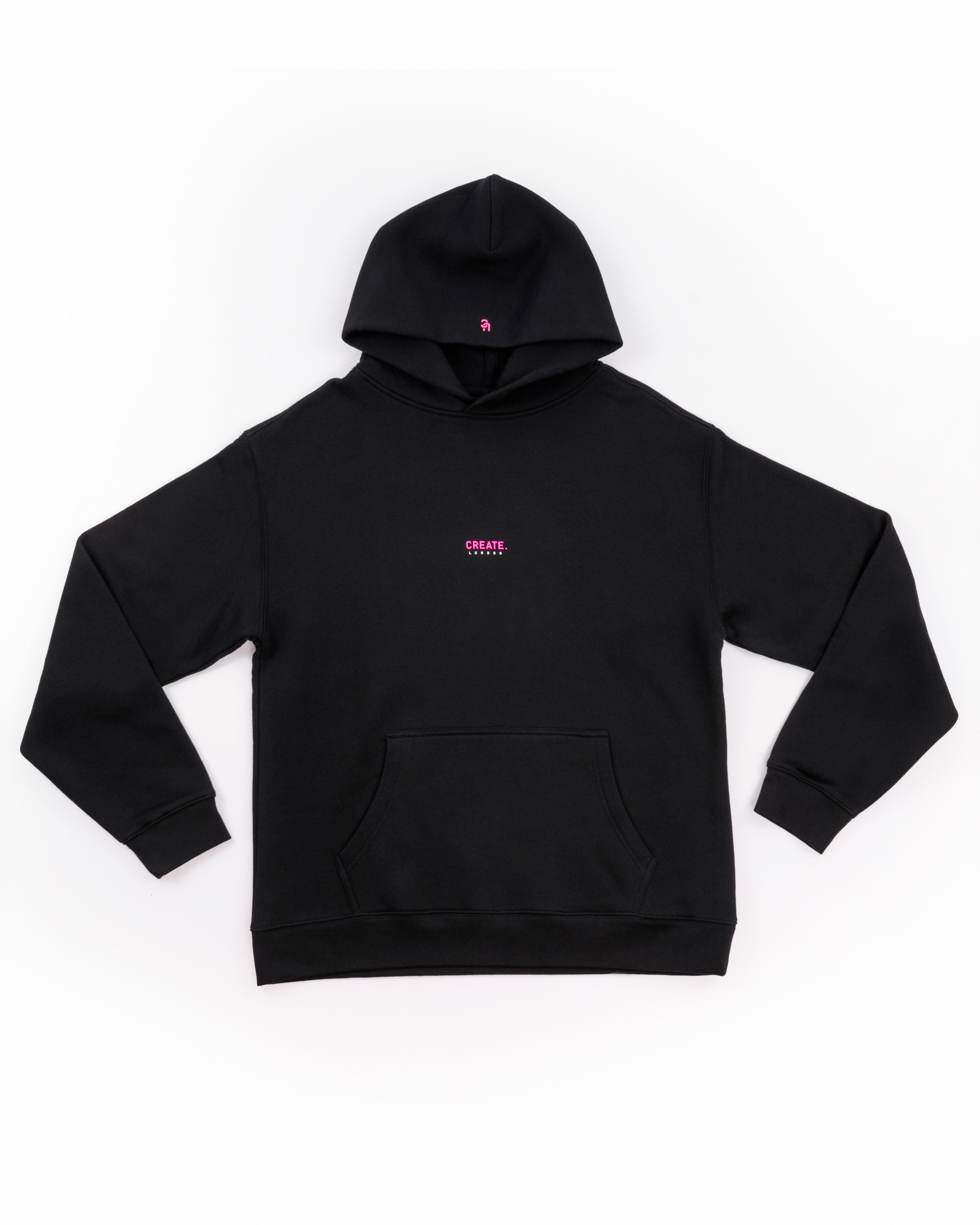 CREATE. London Heritage Hood (Black / Pink)