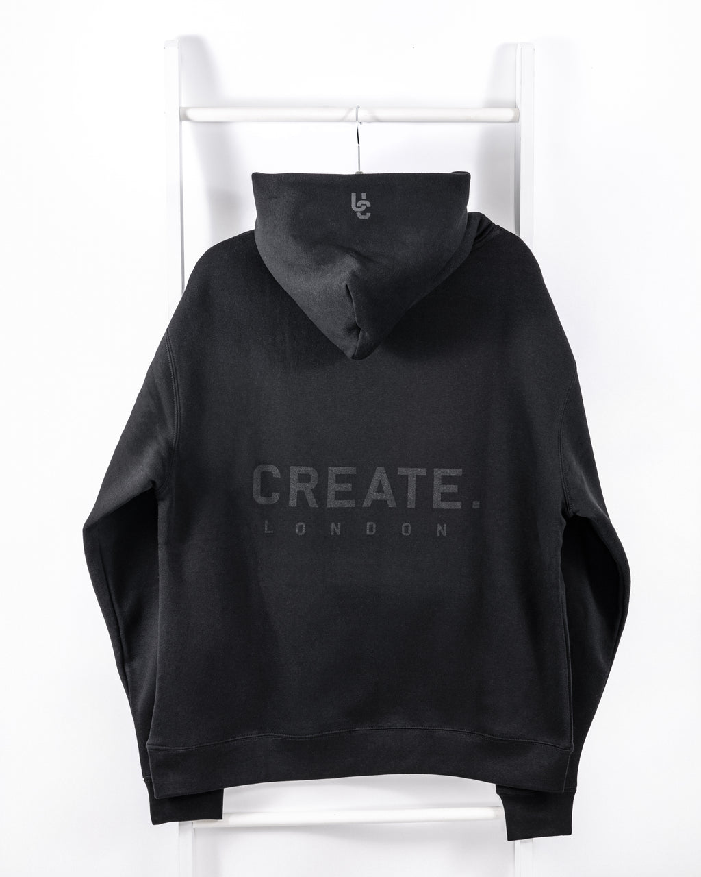 CREATE. London Studio Hood (Black on Black)