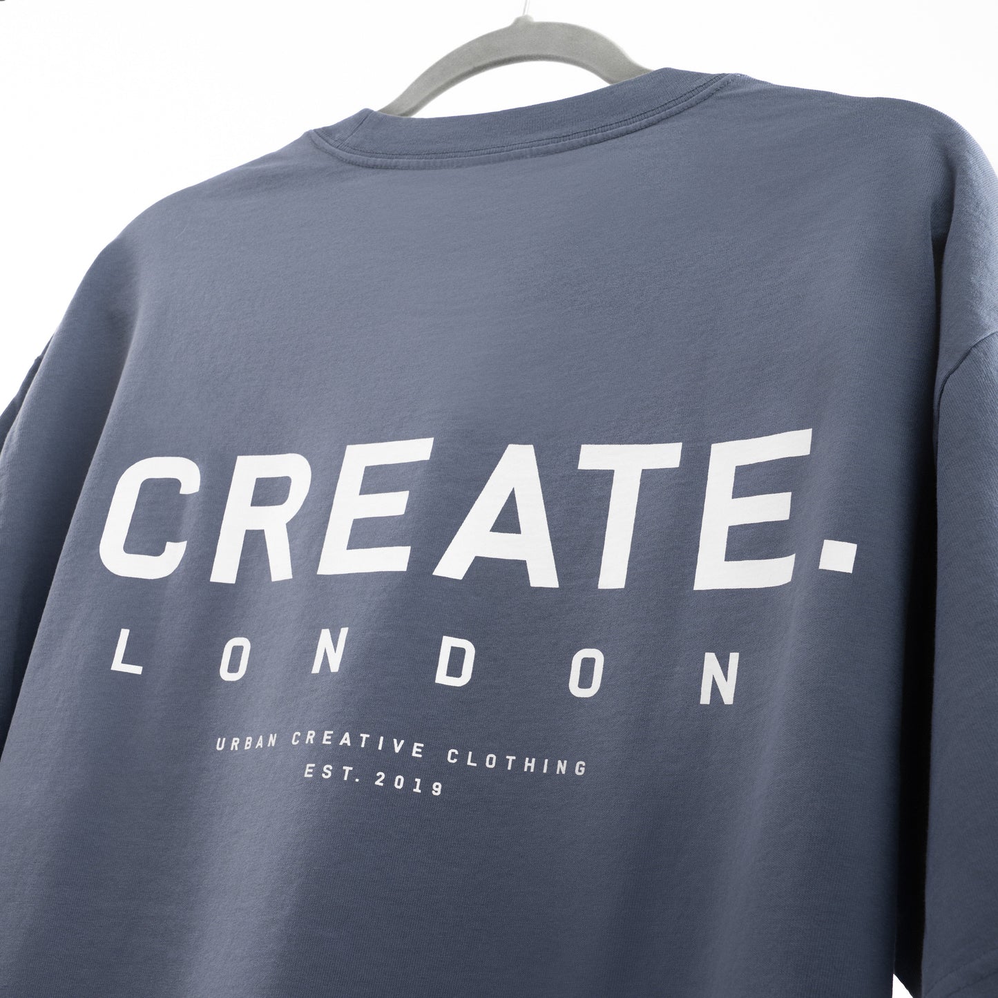 Heritage 25 T-Shirt (Faded Blue / White)