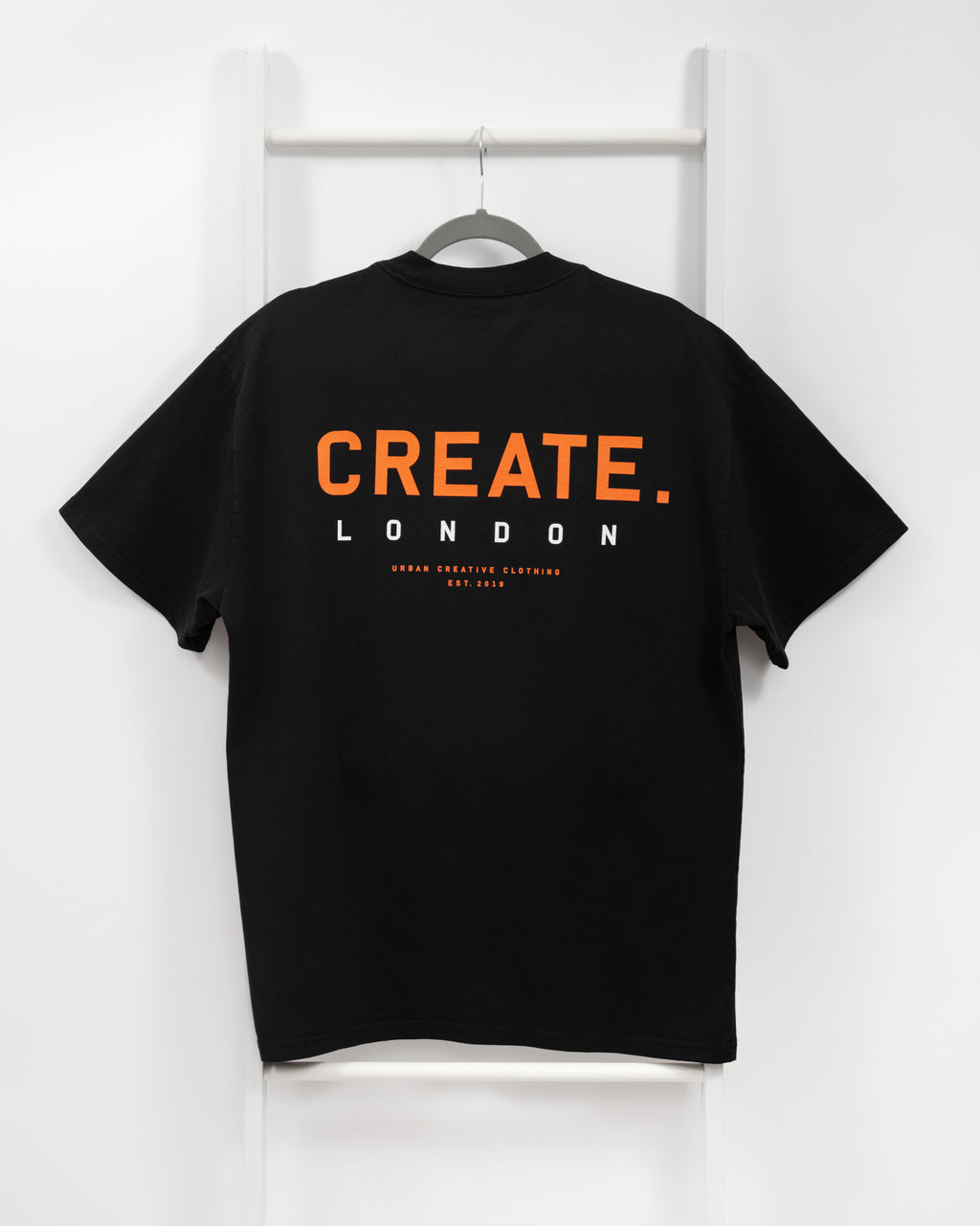 CREATE. London Heritage T-Shirt (Black/Orange)