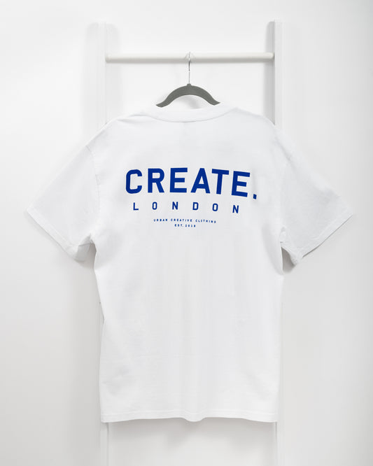 Heritage 25 T-Shirt (White / Blue)