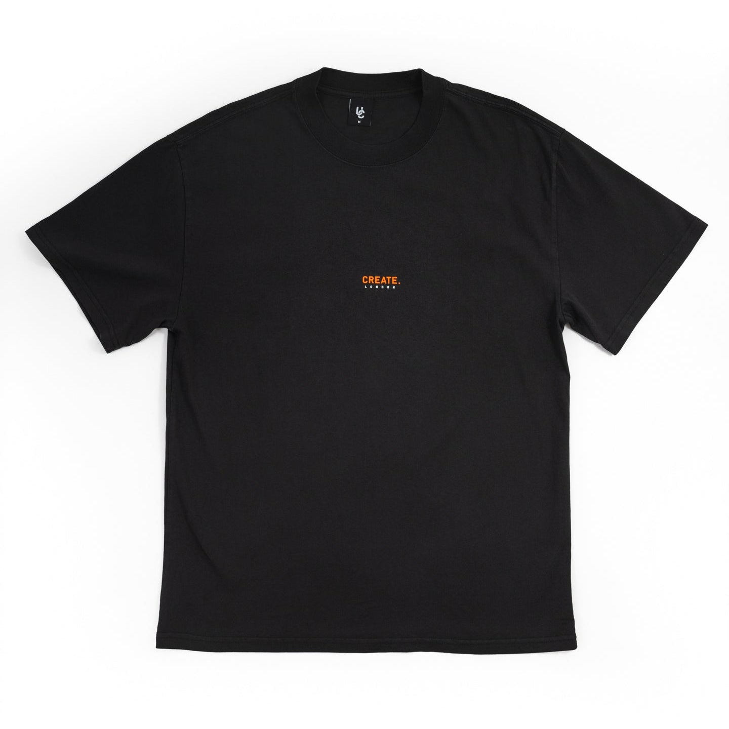 CREATE. London Heritage T-Shirt (Black/Orange)