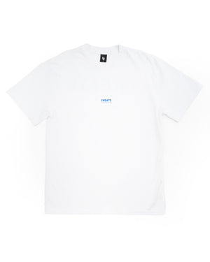 CREATE. London Heritage T-Shirt (White/Blue)