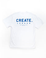 CREATE. London Heritage T-Shirt (White/Blue)