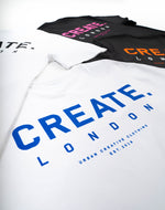 CREATE. London Heritage T-Shirt (White/Blue)