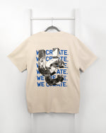 We Create 3D UC AW25 T-Shirt (Bone / Blue)