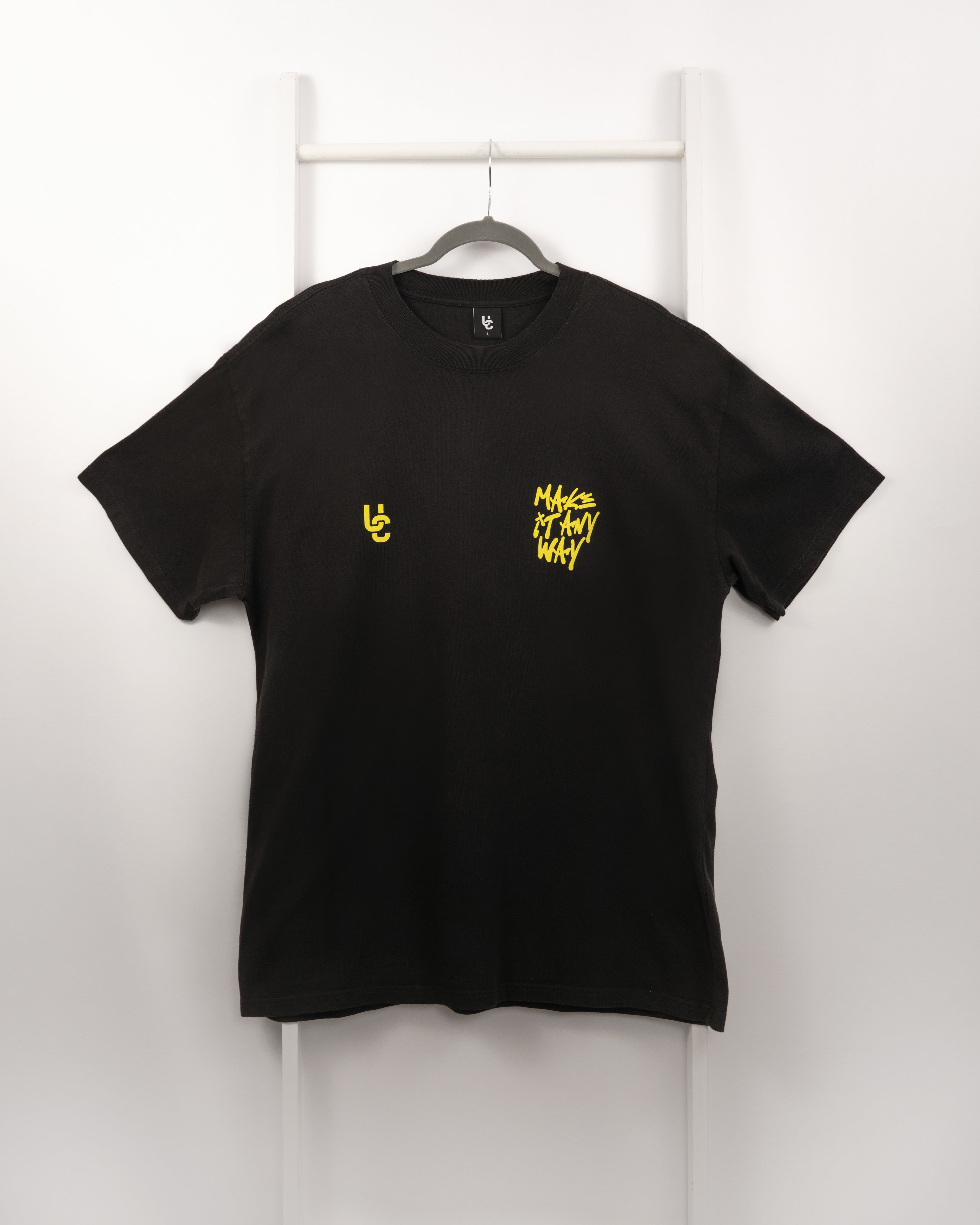 MIA AW25 T-Shirt (Black / Lime Yellow)