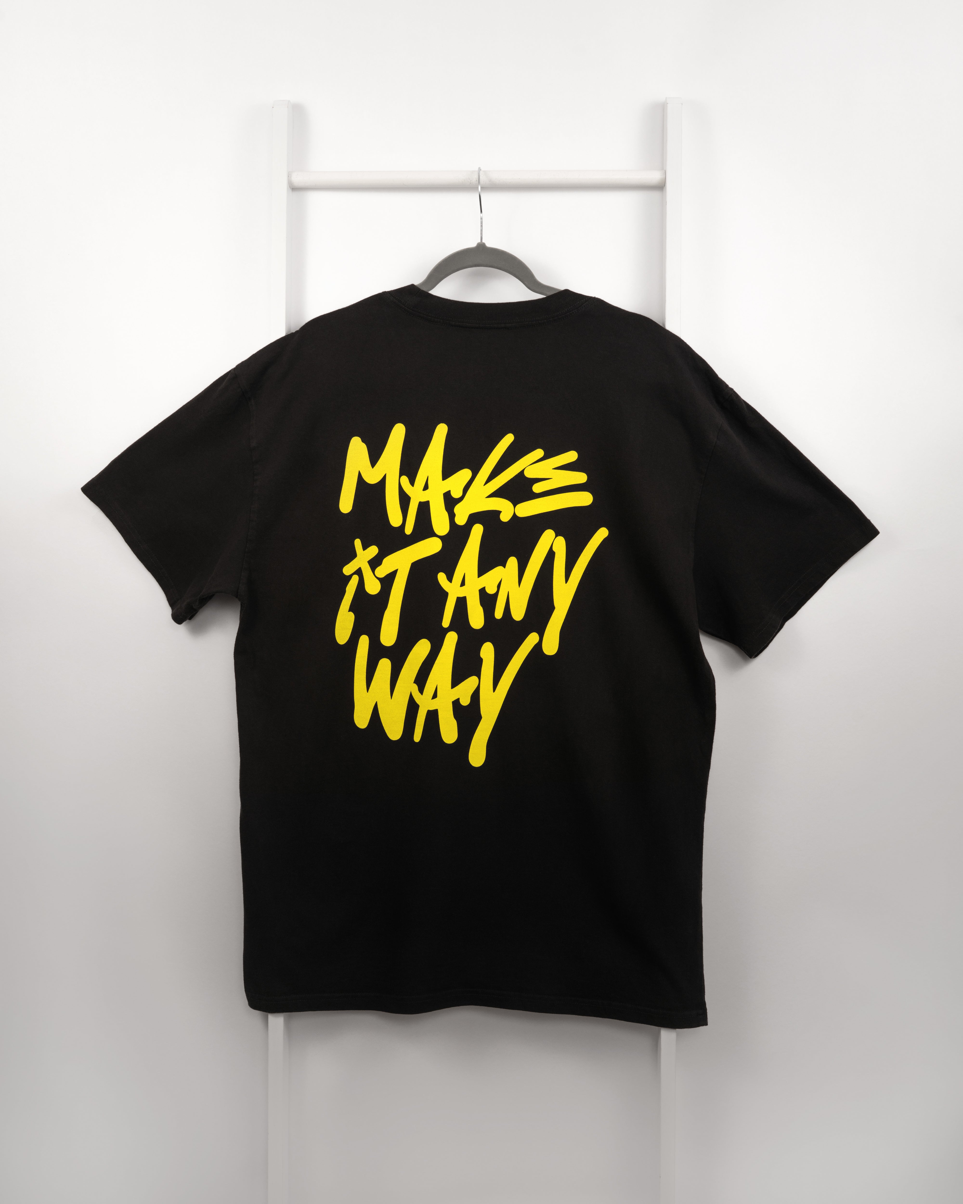 MIA AW25 T-Shirt (Black / Lime Yellow)