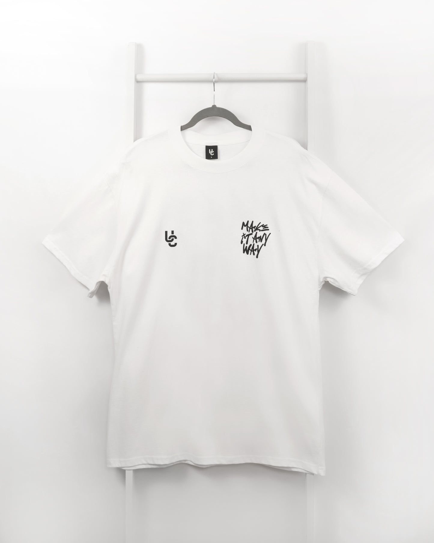 Make It Any Way AW25 T-Shirt (White / Black)
