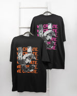 We Create 3D UC AW25 T-Shirt Black / Orange)