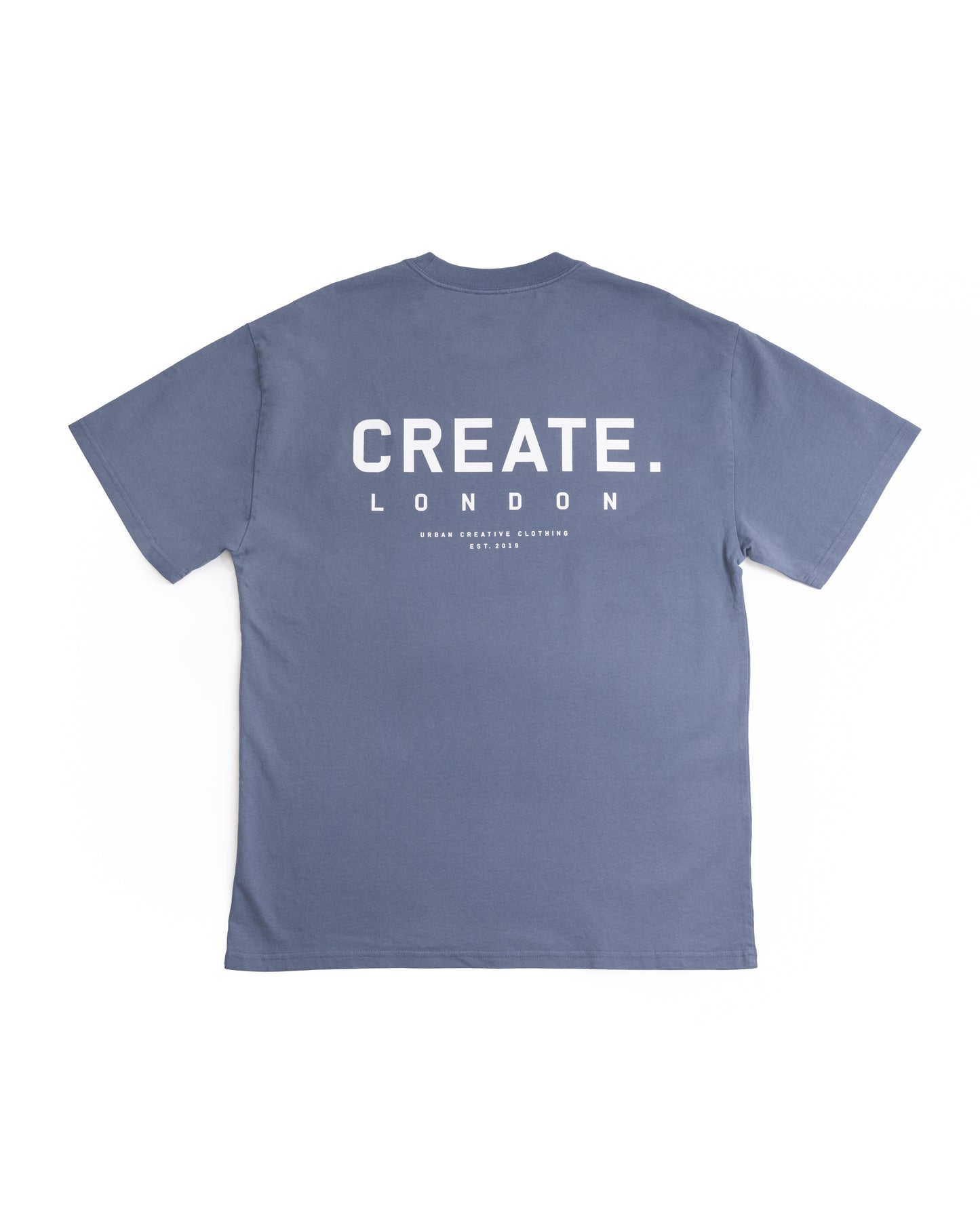 Heritage 25 T-Shirt (Faded Blue / White)