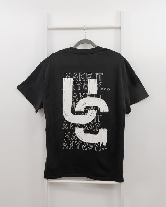 MIA Faded T-Shirt (Black/White)