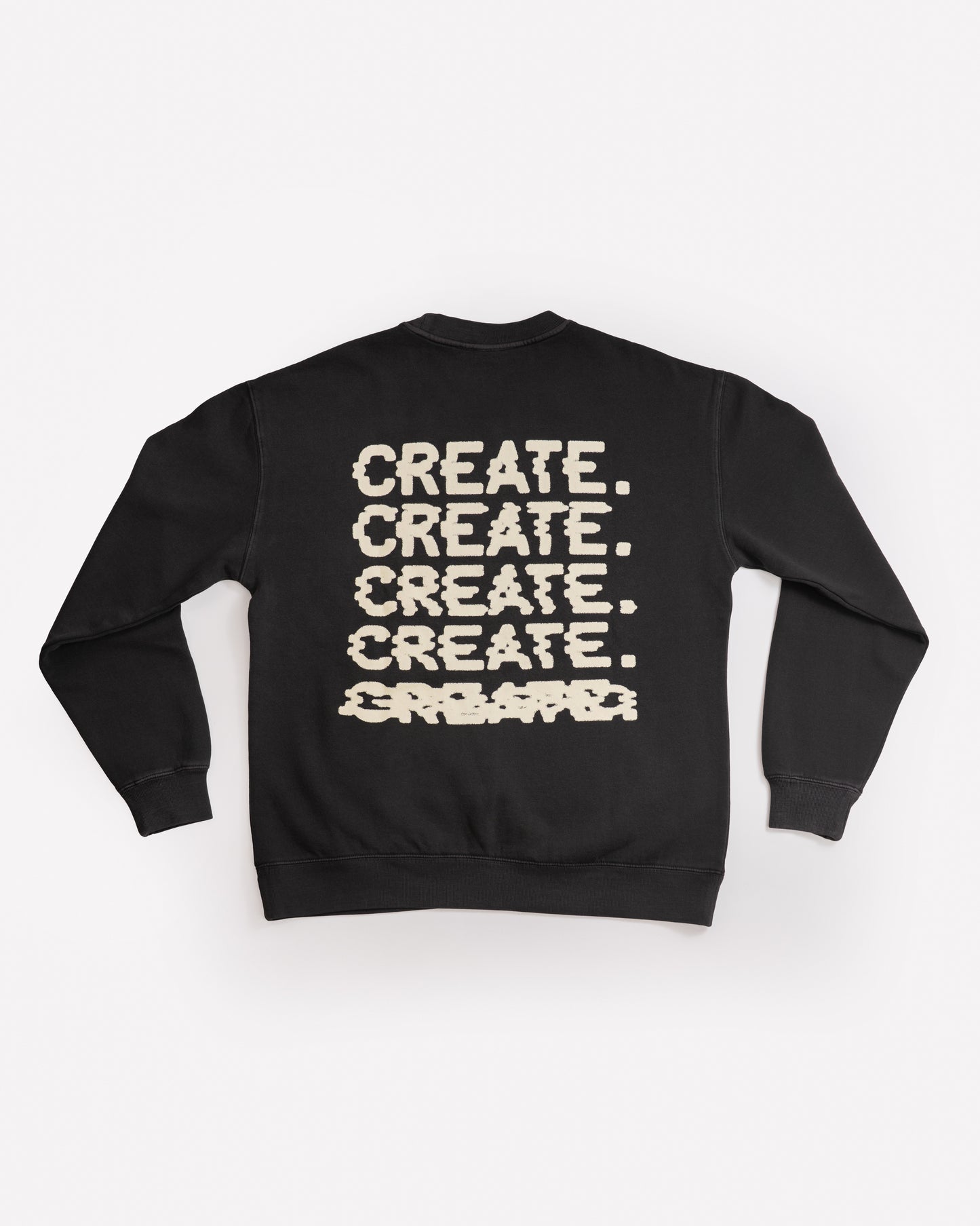 Glitch Sweatshirt (Faded Black)