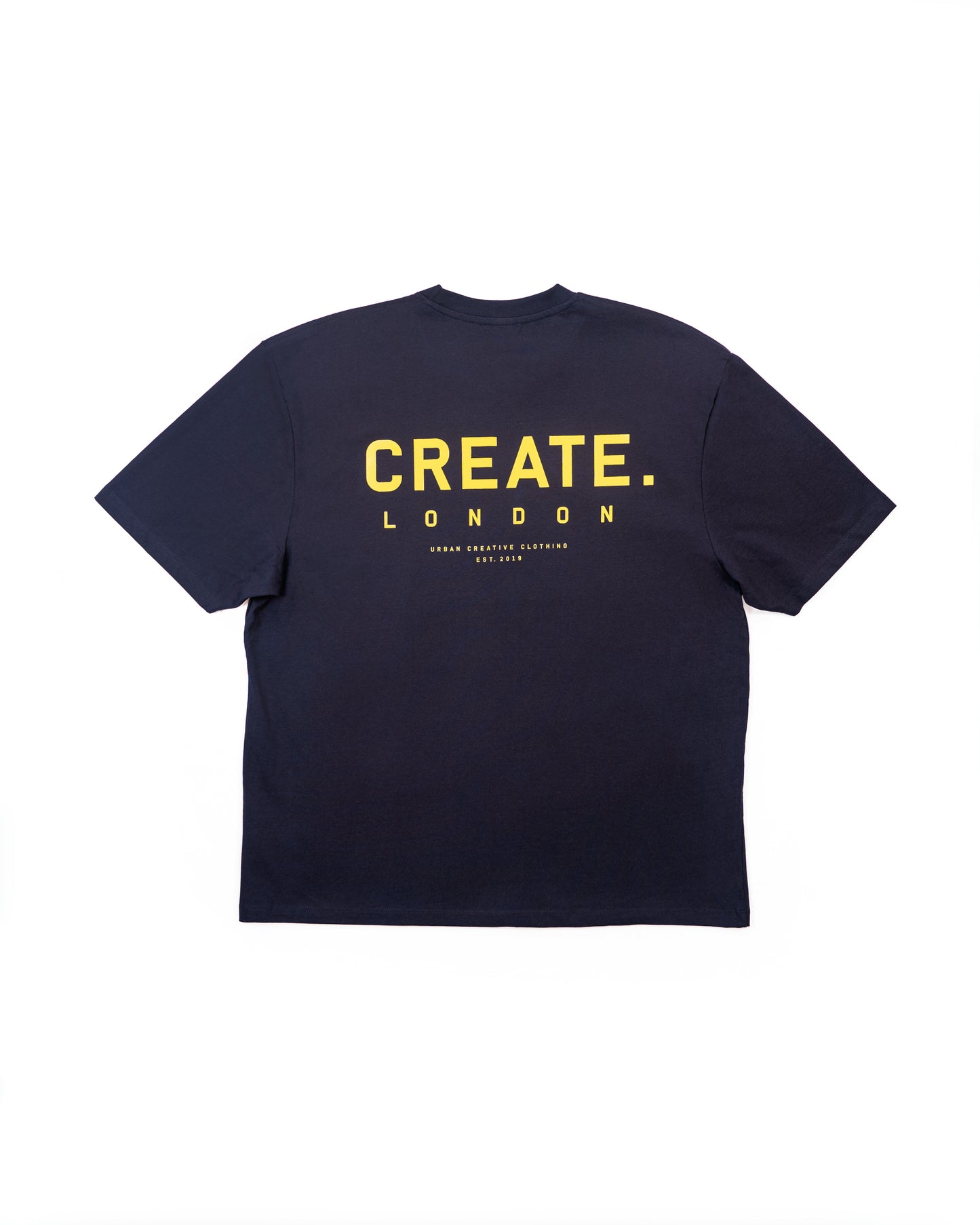 Heritage Summer 2026 T-Shirt - Deep Navy/Yellow