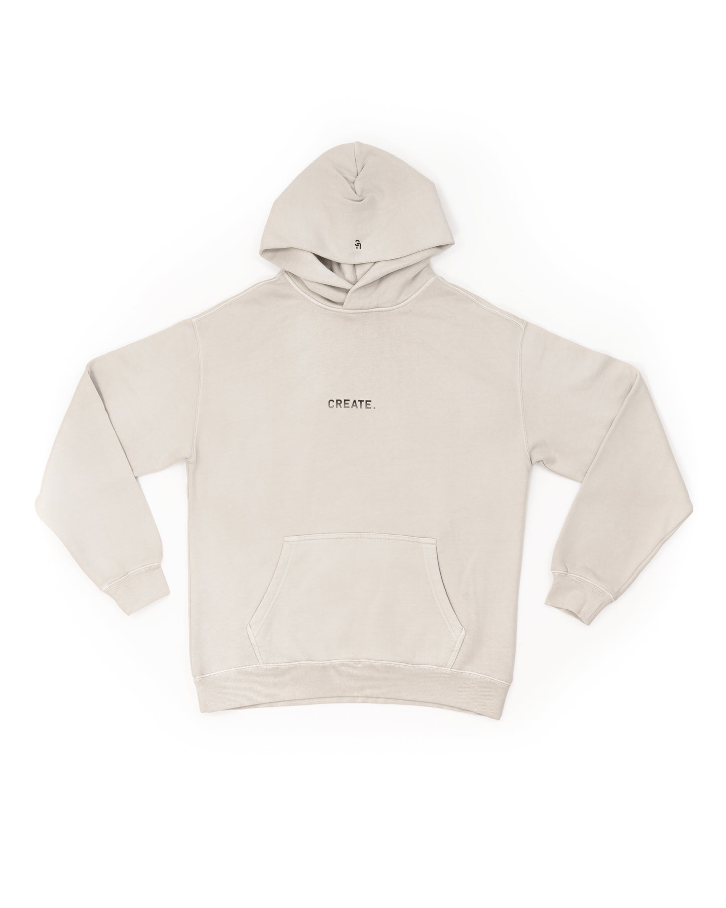 CREATE. Essentials Hood (Faded Bone)
