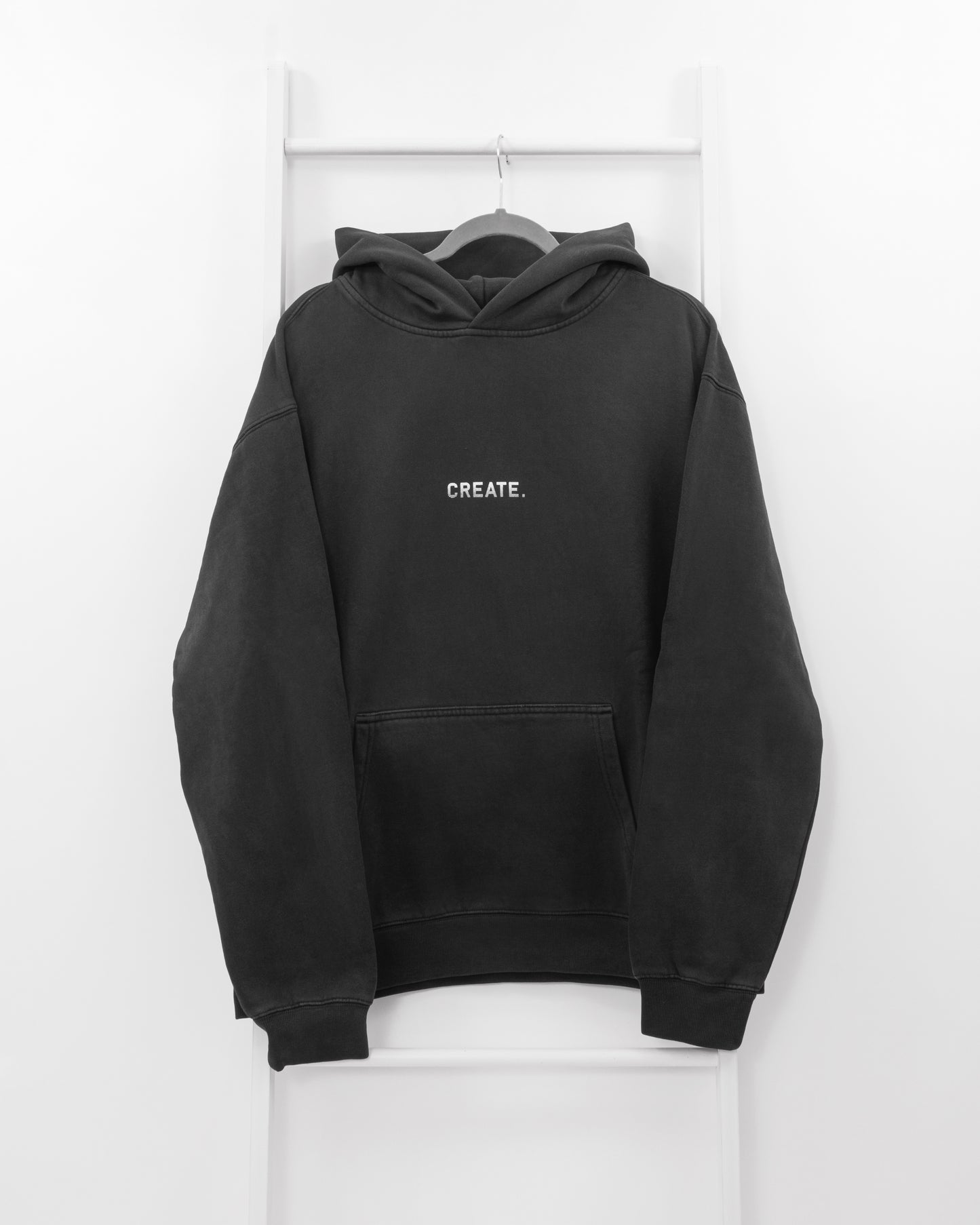 CREATE. Essentials Hood (Faded Black)
