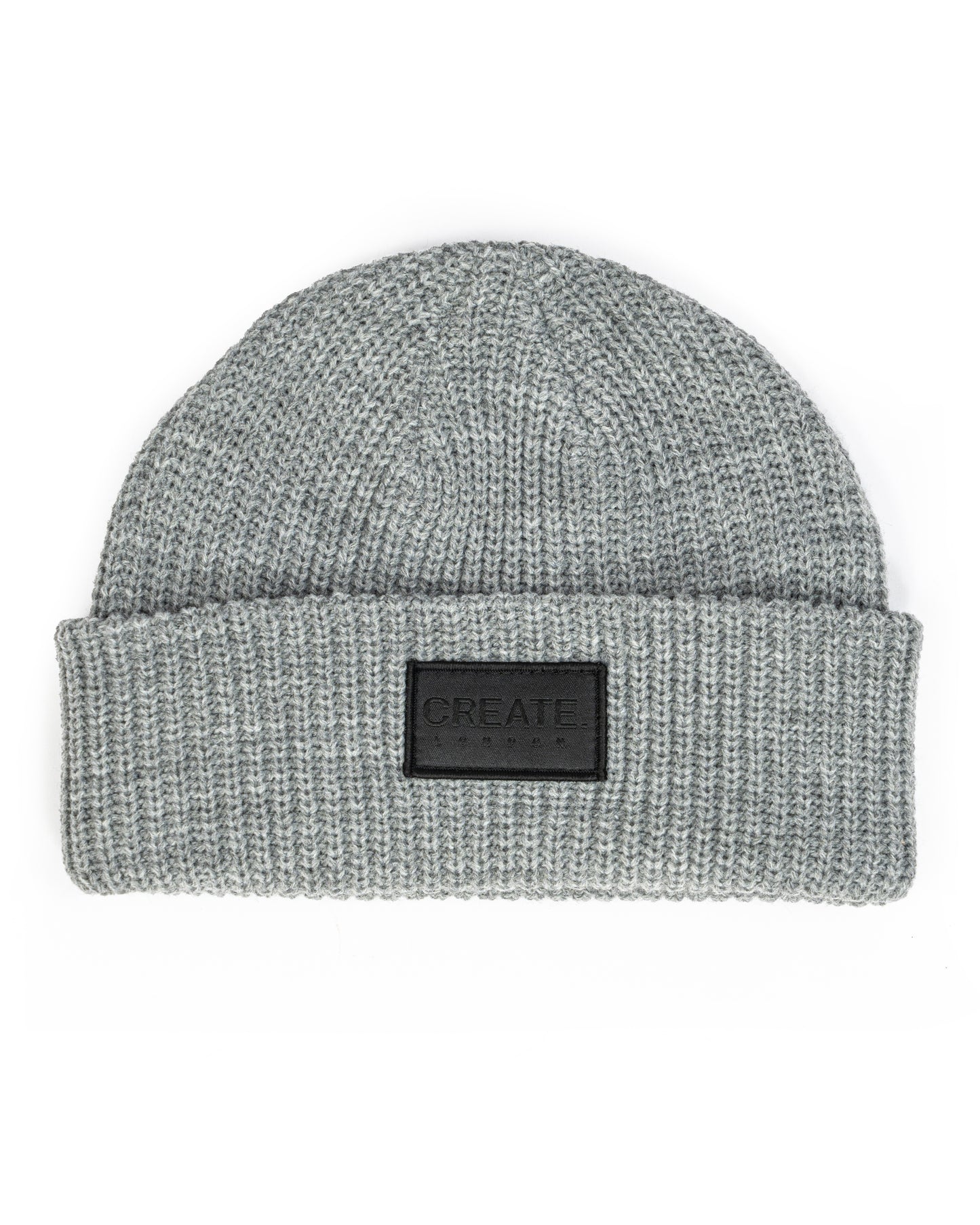 Create. London Cable Beanie - Grey