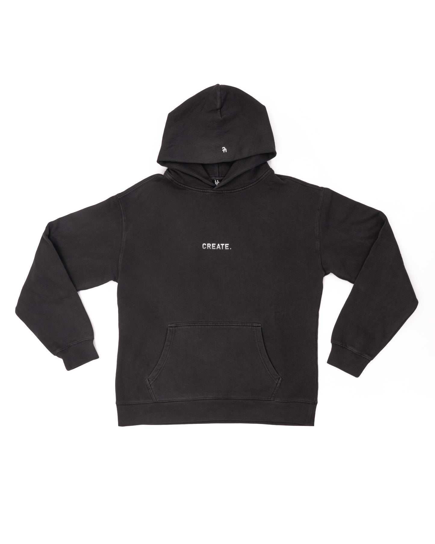 CREATE. Essentials Hood (Faded Black)