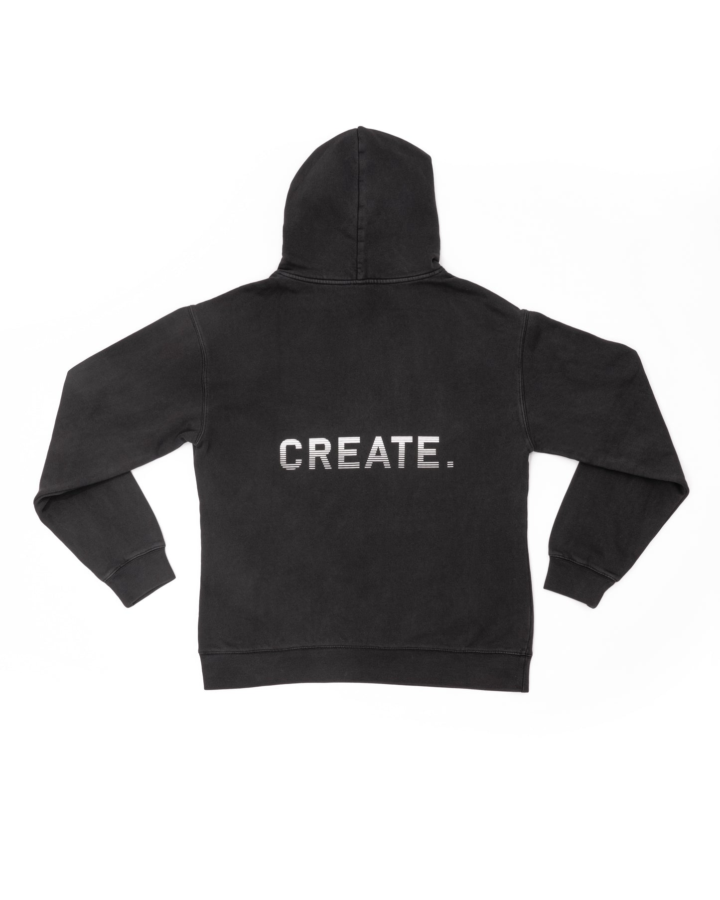 CREATE. Essentials Hood (Faded Black)