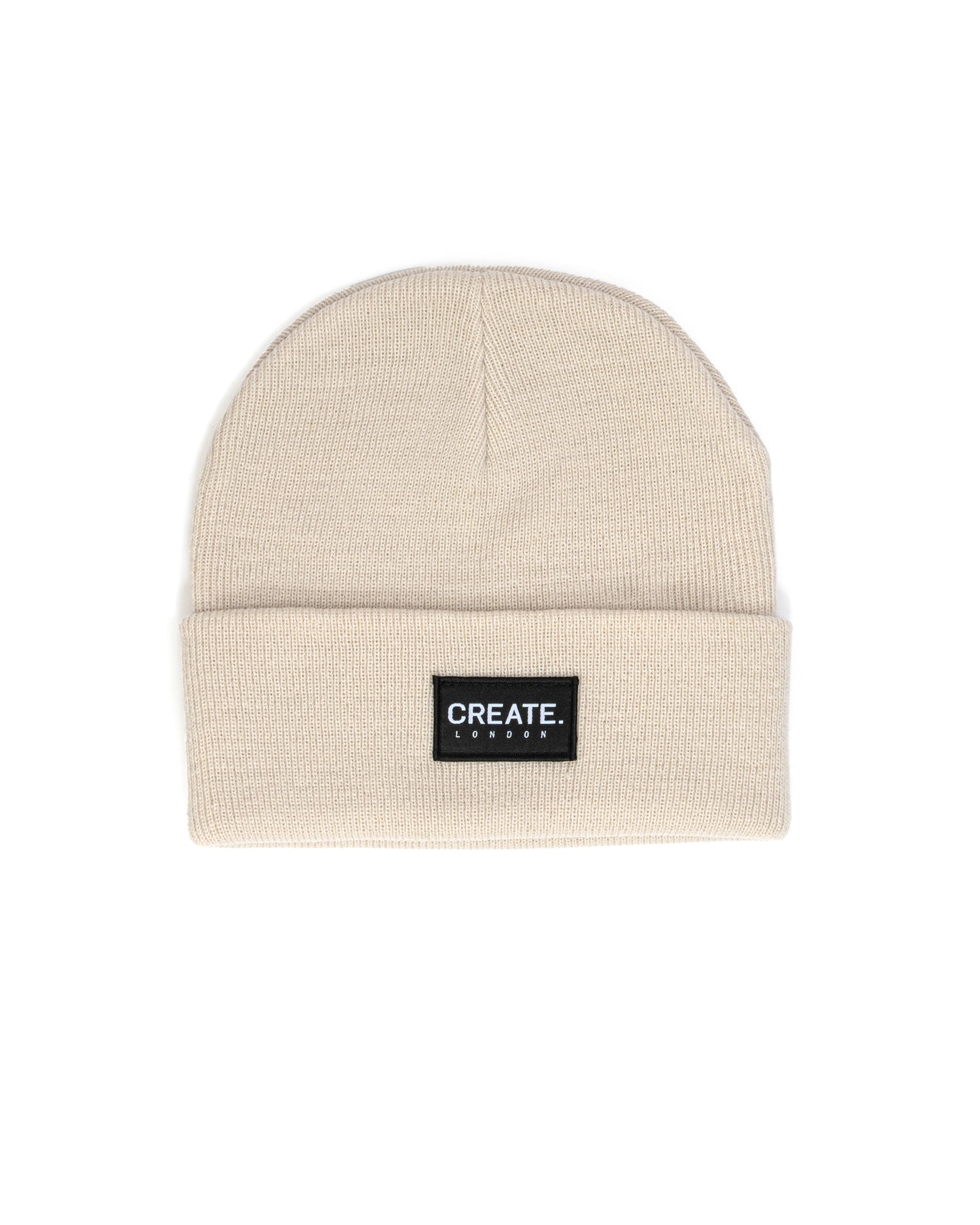 Create. London Cuff Beanie - Bone