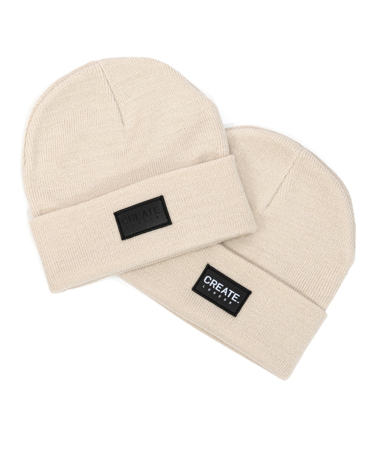 Create. London Cuff Beanie - Bone