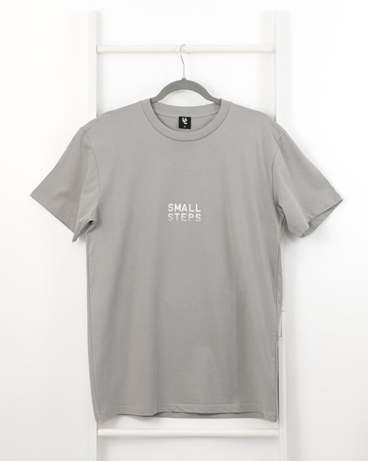 Small Steps Essentials T-Shirt (Storm Grey)