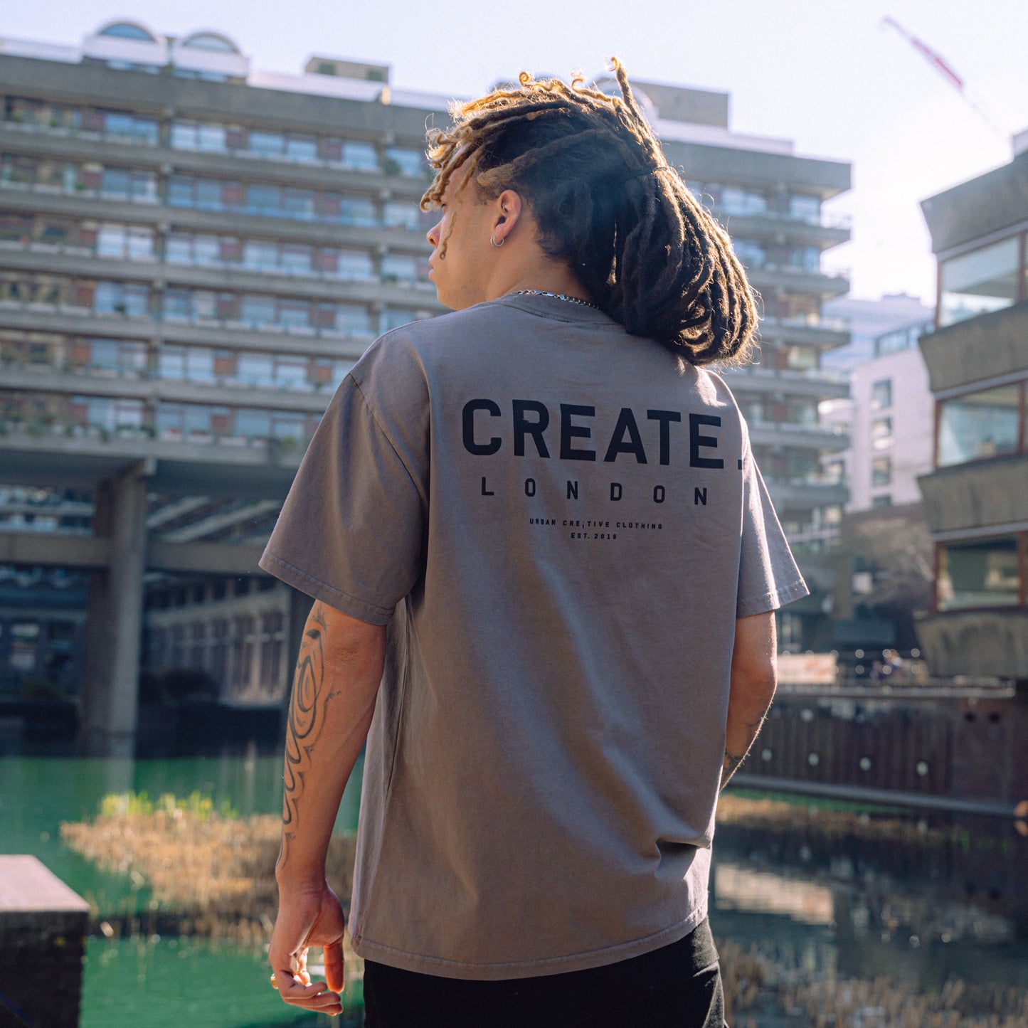 Heritage 25 T-Shirt (Faded Grey / Black)