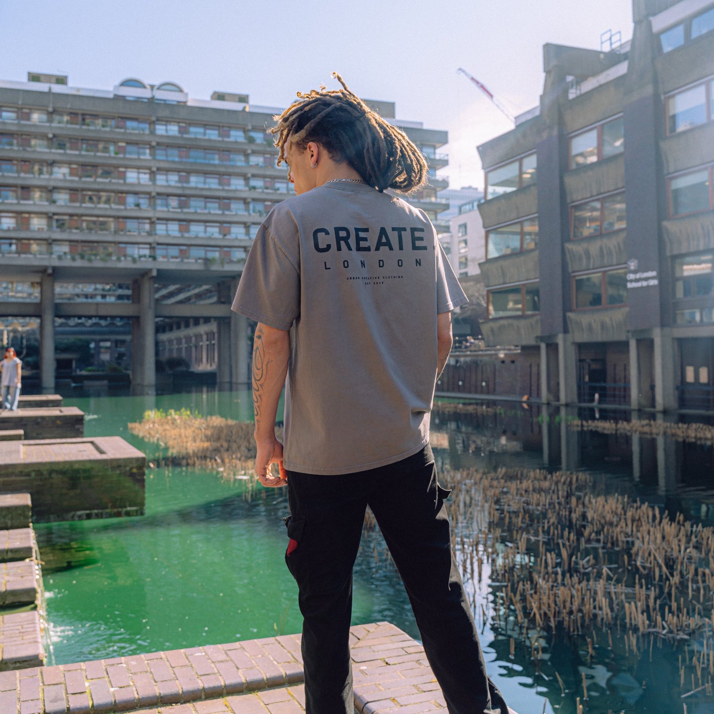 Heritage 25 T-Shirt (Faded Grey / Black)