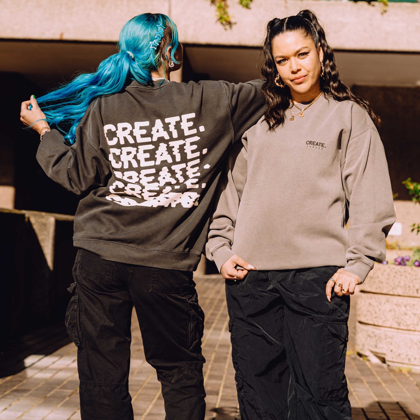 Glitch Sweatshirt (Faded Grey)