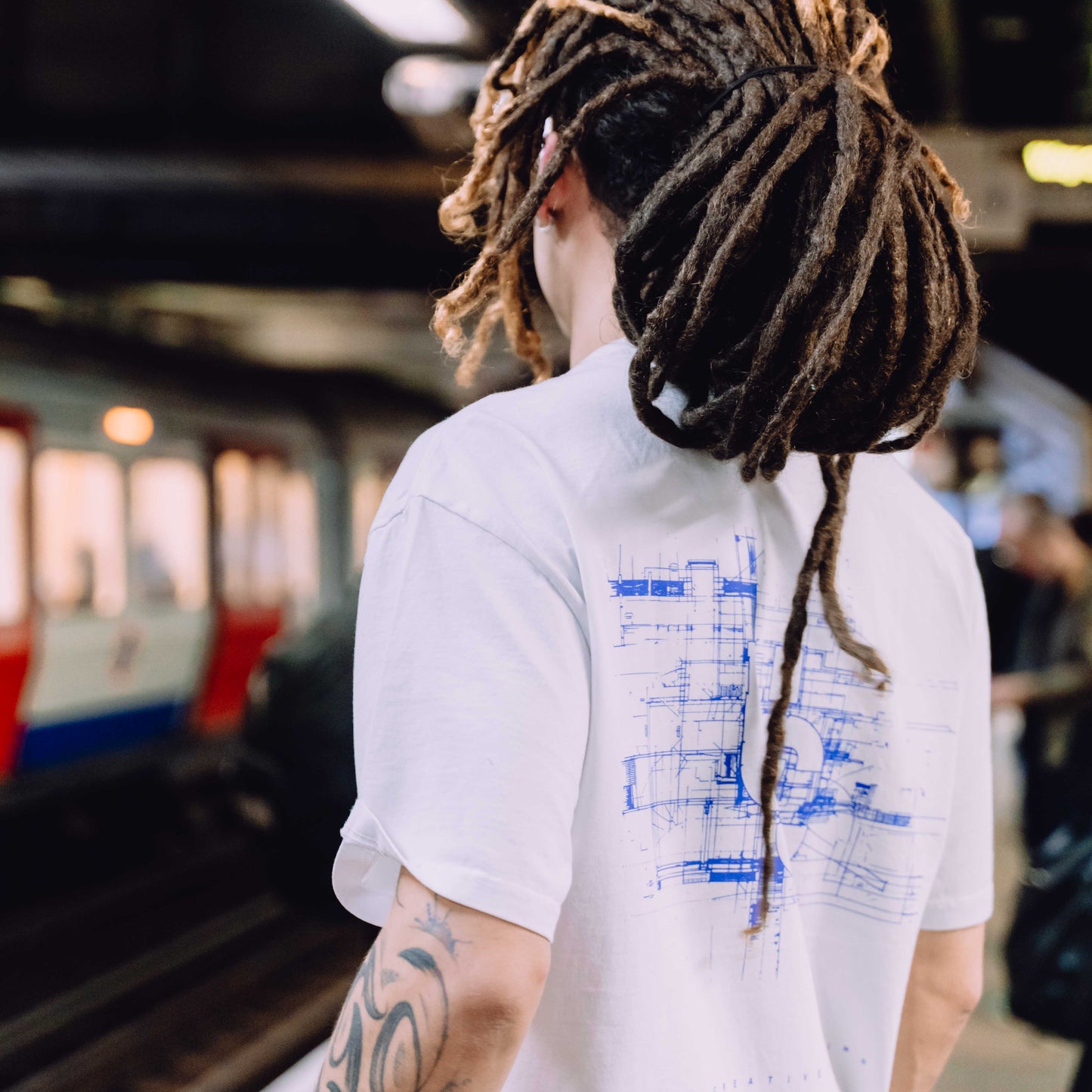 Blueprint T-Shirt (White)
