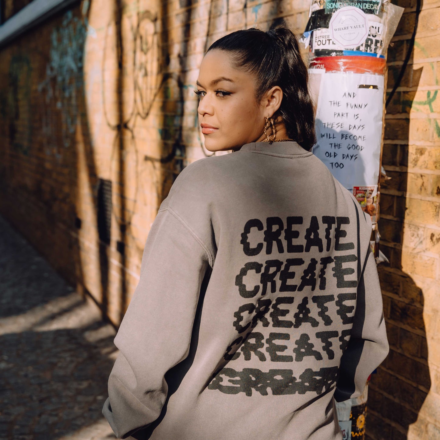 Glitch Sweatshirt (Faded Grey)