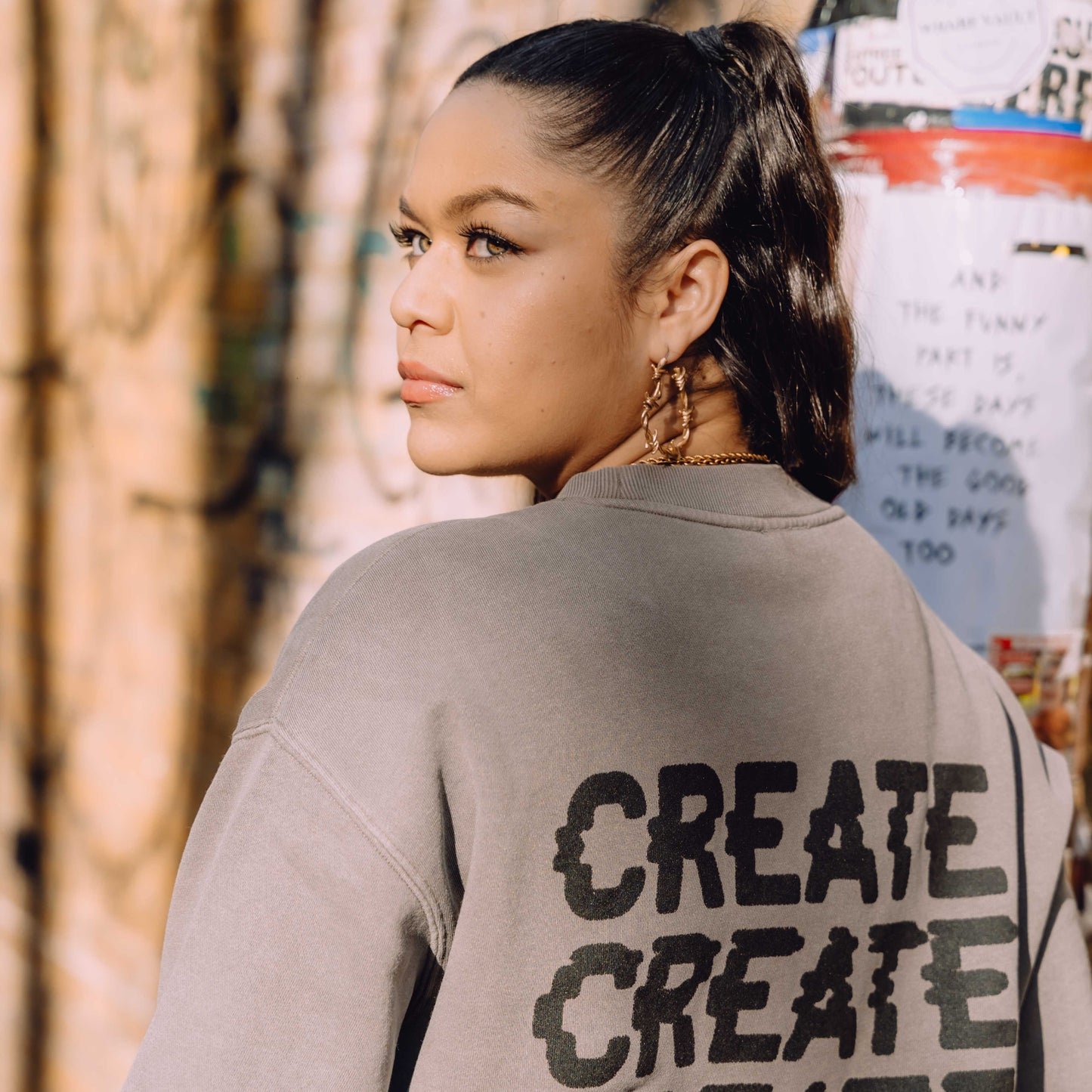 Glitch Sweatshirt (Faded Grey)