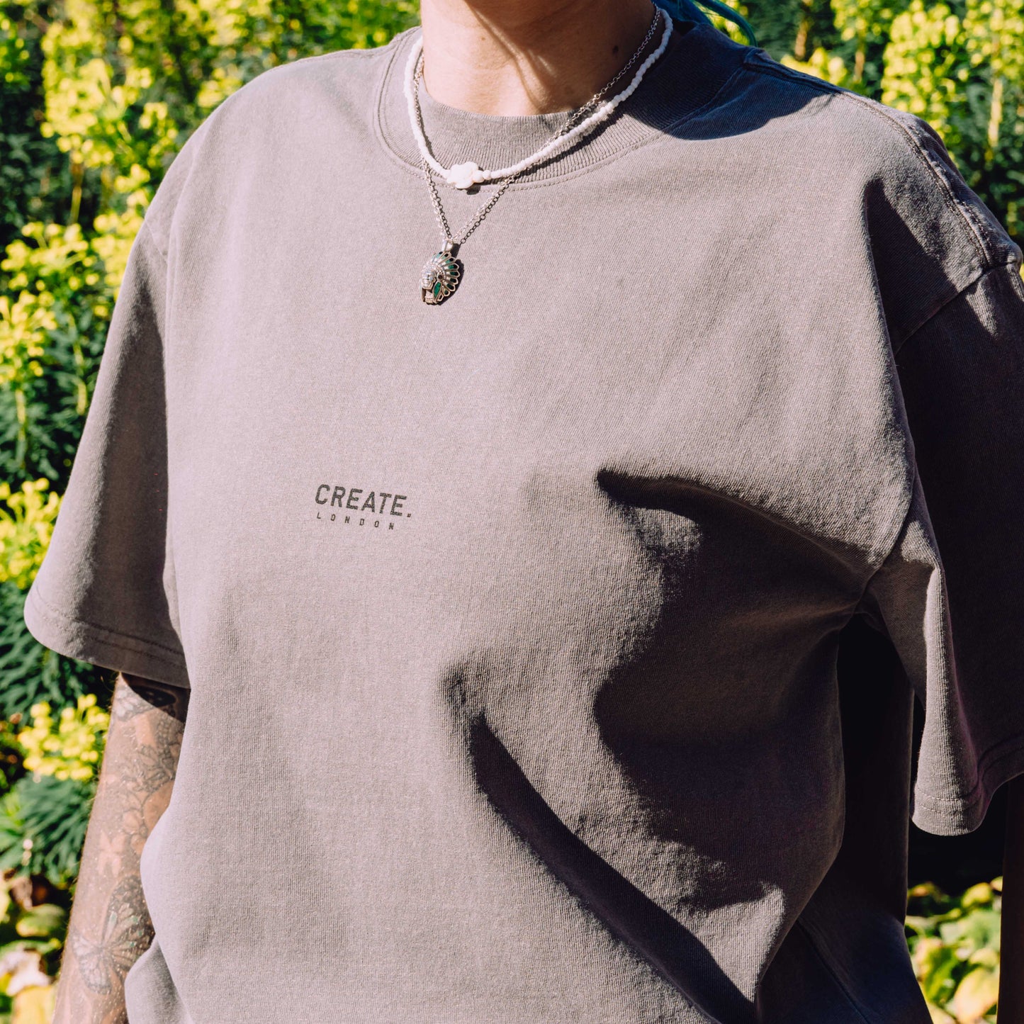 Heritage 25 T-Shirt (Faded Grey / Black)